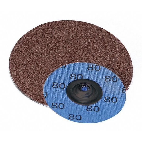 Superior Abrasives Coated QC Disc, A/O, 2", Type S, Grit 240 - A014834
