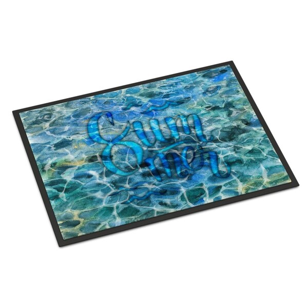 Carolines Treasures 18 x 27 in. Summer Under Water Indoor or Outdoor Mat - CA70969