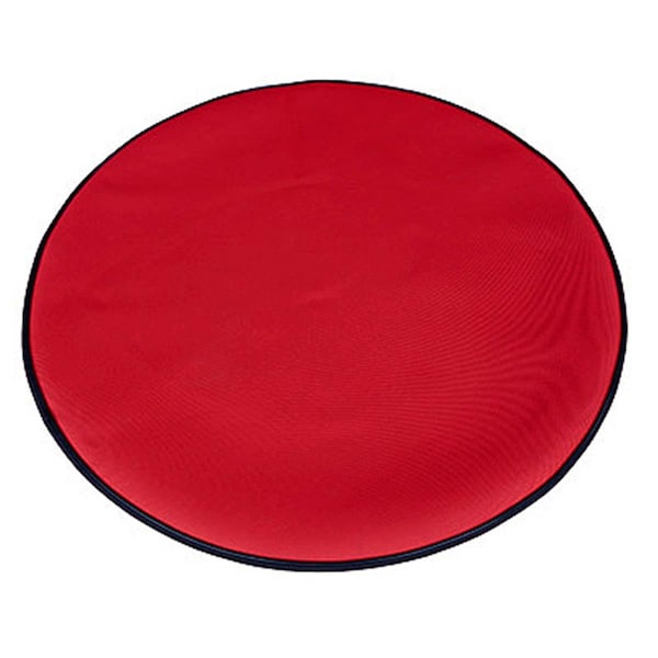 Espectaculo 35 x 35 in. Red Christmas Tree Rubber Indoor & Outdoor Mat - ES3245047