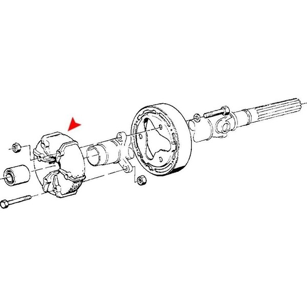 Uro Parts Flex Disc, 26111225624 - 26111225624