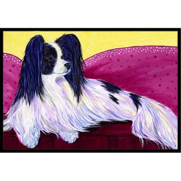 Carolines Treasures Papillon Doormat - 24 x 36 in. - SS8416JMAT