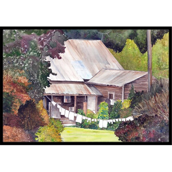 Carolines Treasures 24 x 36 in. Wash Day Indoor Or Outdoor Doormat - 8741JMAT
