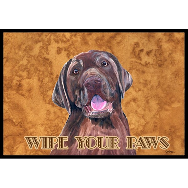 Carolines Treasures 18 x 27 in. Labrador Indoor and Outdoor Doormat - SC9127MAT