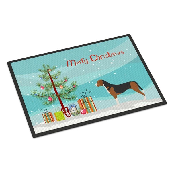 Carolines Treasures Hamiltonstvare Christmas Indoor or Outdoor Mat, 24 x 36 in. - BB8443JMAT