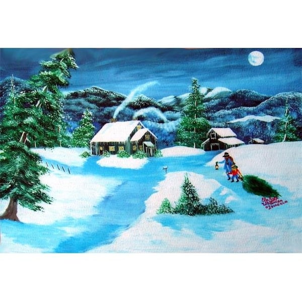 Custom Printed Rugs Custom Printed Rugs Christmas Tree Door Mat - CHRISTMAS TREE