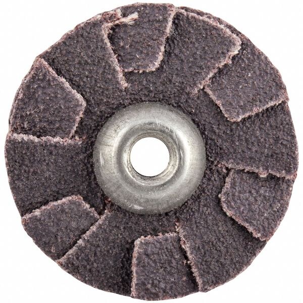 Merit Overlap Slotted Disc, Aluminum Oxide, 100 Grit, Coated Type, R228 - 08834184224