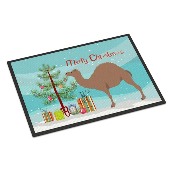 Carolines Treasures F1 Hybrid Camel Christmas Indoor or Outdoor Mat, 24 x 36 in. - BB9186JMAT