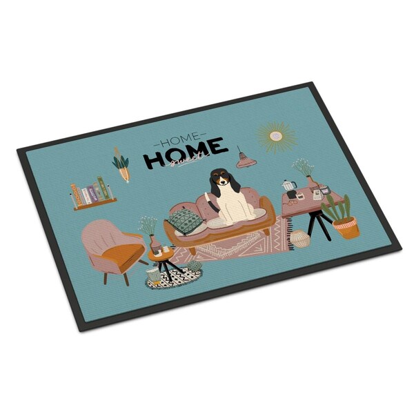 Carolines Treasures 24 x 36 in. Swiss Hound Sweet Home Indoor or Outdoor Mat - CK7889JMAT