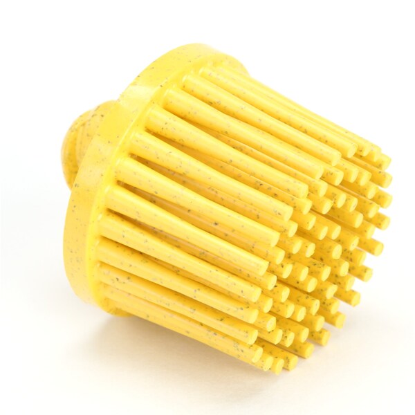 Scotch-Brite Roloc Bristle Disc, 07531, RD-ZB, 80 Yellow, 1 in, 4PK - 7531