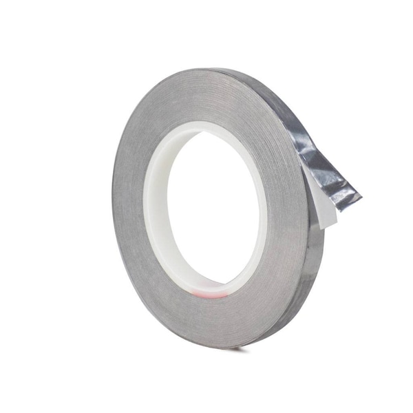 Wod Tape LFT5A Self-Adhesive Lead Foil Tape for Leaded Window 3/4 in. x 36 yds, 12PK - WOD LFT5A-00750-12-36-SIL