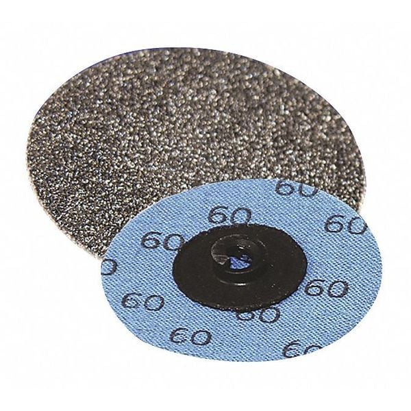 Superior Abrasives Coated QC Disc, S/C, 2", Type S, Grit 36 - A015426