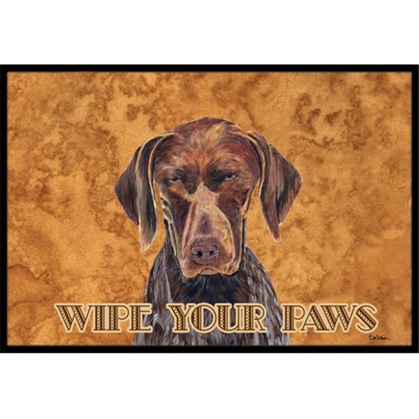Carolines Treasures Carolines Treasures SC9117MAT 18 x 27 in. German Shorthaired Pointer Indoor & Outdoor Doormat - SC9117MAT