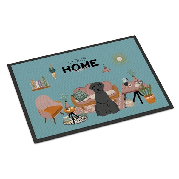 Carolines Treasures 24 x 36 in. Giant Schnauzer Sweet Home Indoor or Outdoor Mat - CK7911JMAT