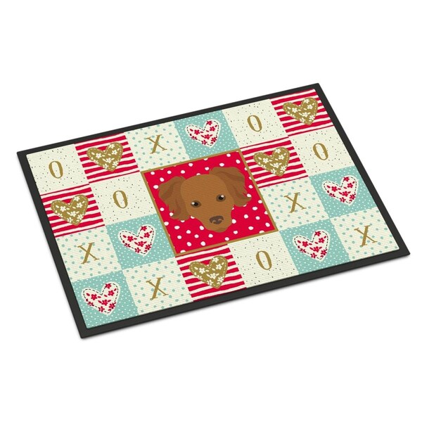 Carolines Treasures 18 x 27 in. Persian Chihuahua Love Indoor or Outdoor Mat - CK5226MAT