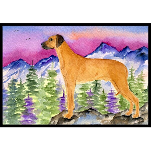 Carolines Treasures Rhodesian Ridgeback Doormat - 24 x 36 in. - SS8327JMAT