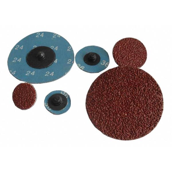 Westward Cloth Disc, 3In, 320 Grit, TR, PK25 - 11A106