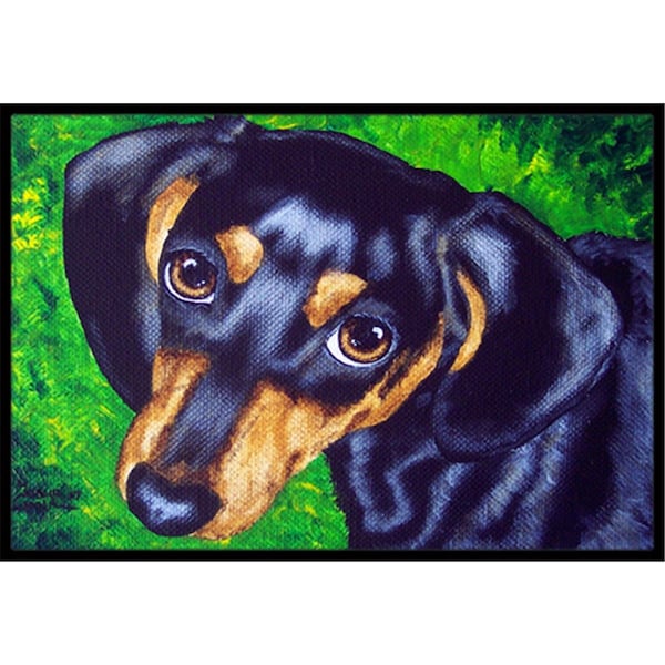 Carolines Treasures Tootsie Dachshund Indoor or Outdoor Mat- 24 x 36 - AMB1173JMAT