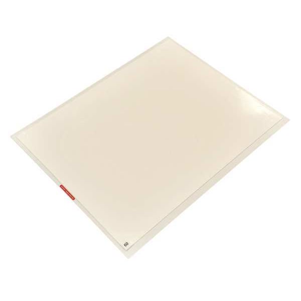 Crown Matting Technologies Disposable Tacky Mat with Frame, White, Thickness: 3.18mm - WC 3125SW