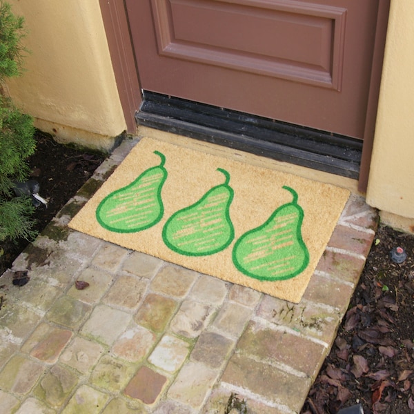 Rubber-Cal "Coir All Weather Doormats" - 2 of Our Best Doormats for Dirt Removal - 18" x 30" - 10-108-018