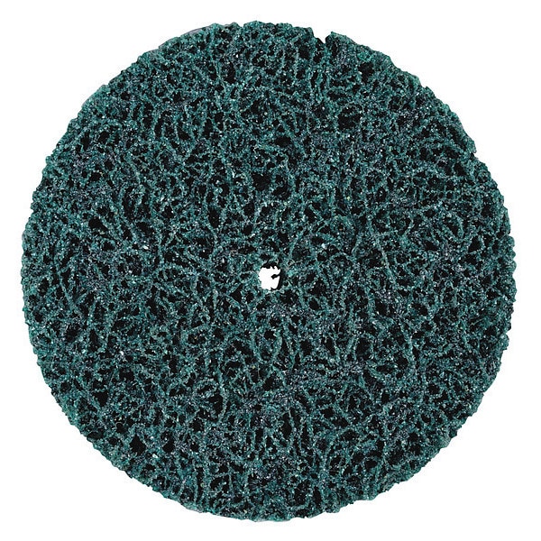 Scotch-Brite 4" dia. Green 100 grit Extra Coarse Aluminum Oxide Quick Change Disc - 7100176086