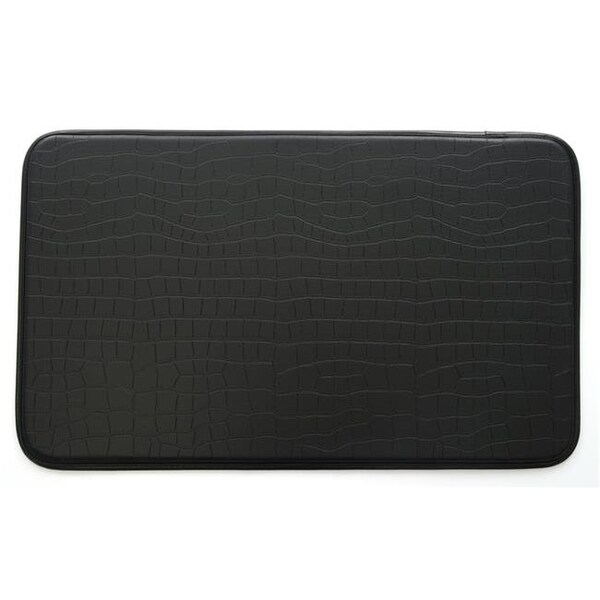Stephan Roberts Home Stephan Roberts Home 2.5F-CAF15-04 18 x 30 in. Faux Leather Kitchen Anti-Fatigue Mat - Crocodile Black - 2.5F-CAF15-04
