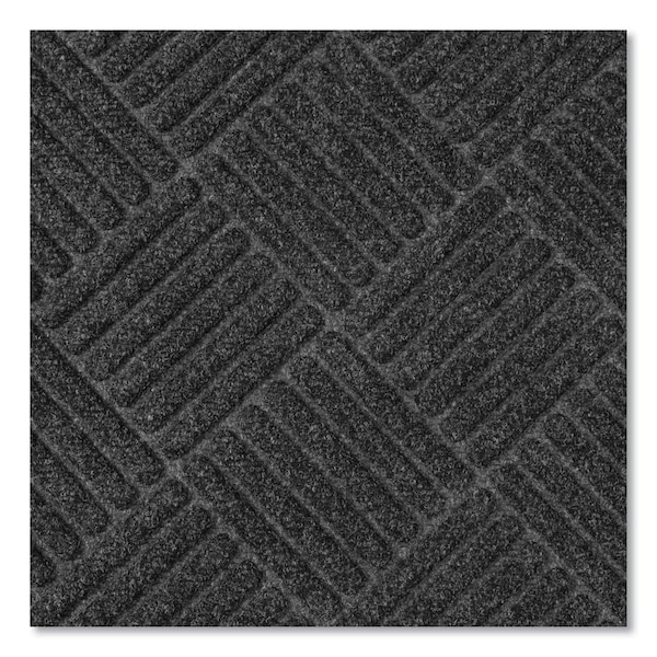 Apache Mills Ecomat Crosshatch Entry Mat, 48 x 27, Charcoal - 60461190140000600