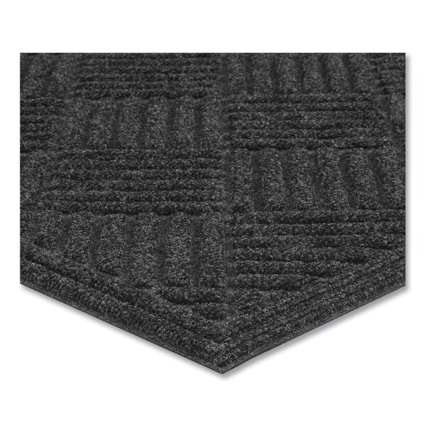 Apache Mills Ecomat Crosshatch Entry Mat, 48 x 27, Charcoal - 60461190140000600
