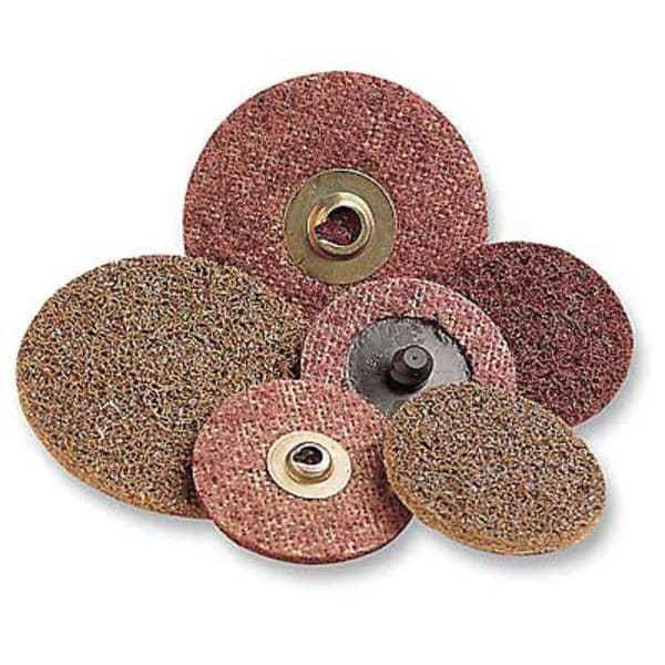 Scotch-Brite High Strength Disc, AlO, 3in, VF, TR, PK100 - 7010309326