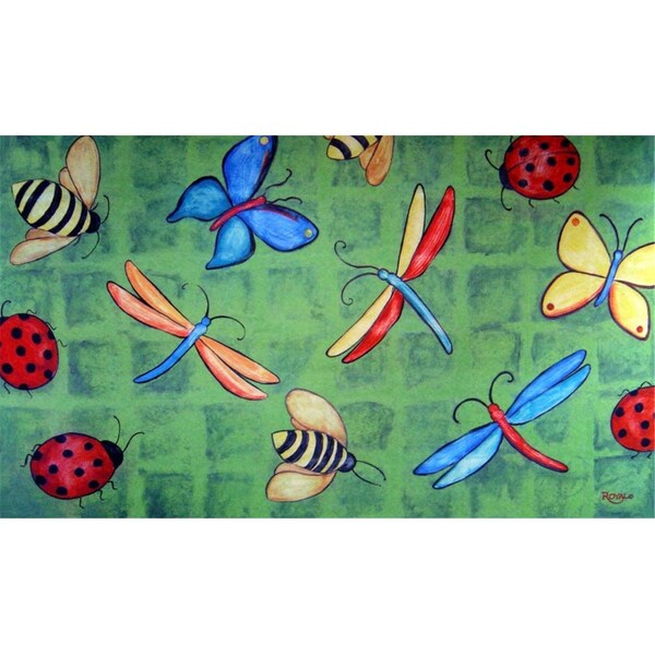 H2H Dm-05 Bug Party Door Mat - H254117