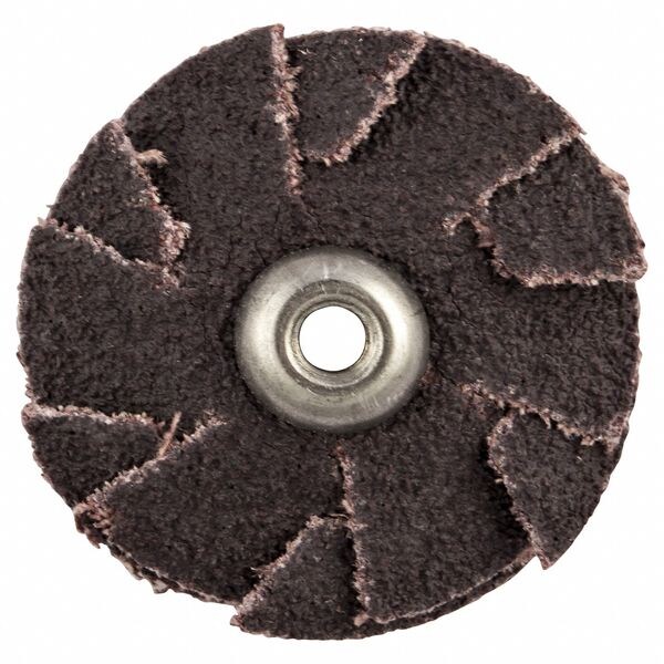 Merit Overlap Slotted Disc, Aluminum Oxide, 100 Grit, Coated Type, R228 - 08834184291