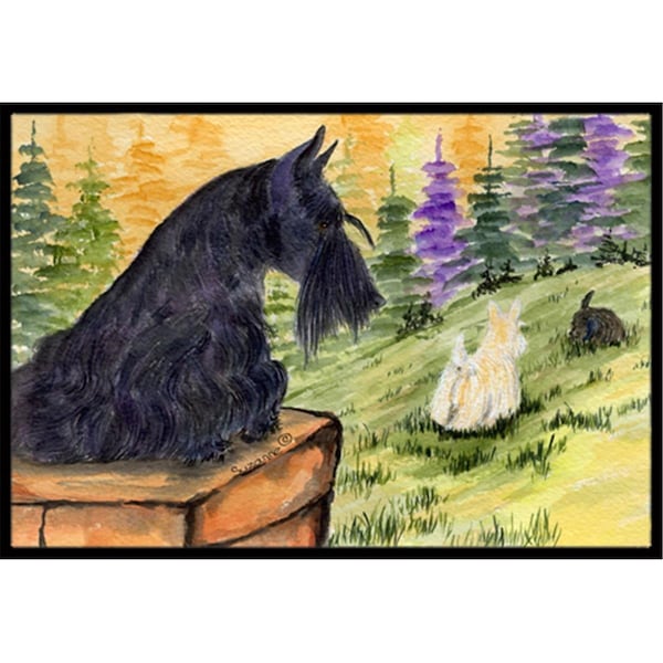 Micasa 24 x 36 in. Scottish Terrier Indoor Or Outdoor Mat - MI236546