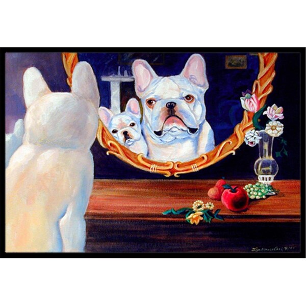 Micasa 24 x 36 in. French Bulldog Indoor Or Outdoor Doormat - MI231334