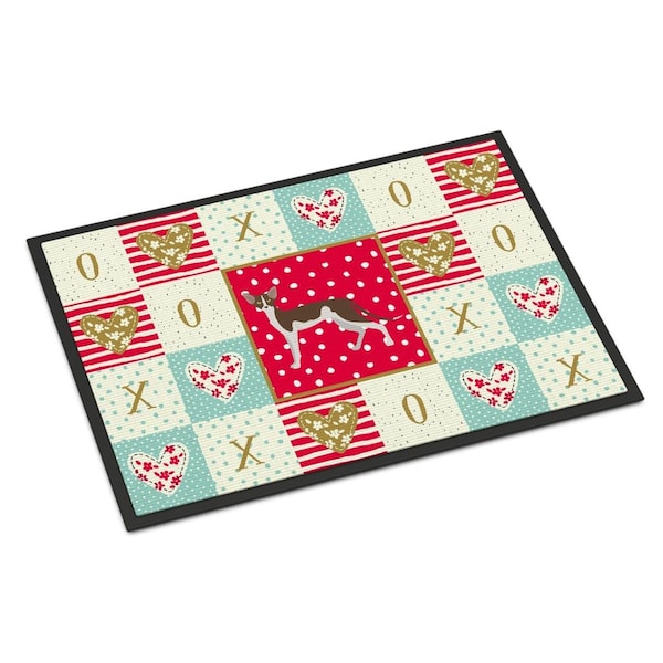Carolines Treasures 18 x 27 in. Oriental Shorthair No.2 Cat Love Indoor or Outdoor Mat - CK5668MAT