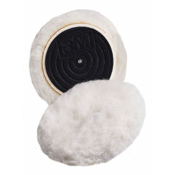 3M Low Lint Knit II Buffing Pad 28864, 7in 1/2in Pile Ht, 10/pk - 28864