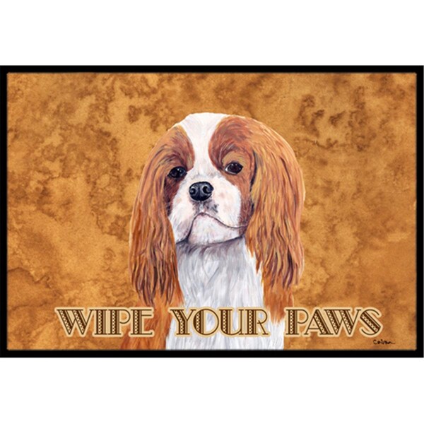Carolines Treasures Cavalier Spaniel Indoor Or Outdoor Mat - 18 x 27 in. - SC9118MAT