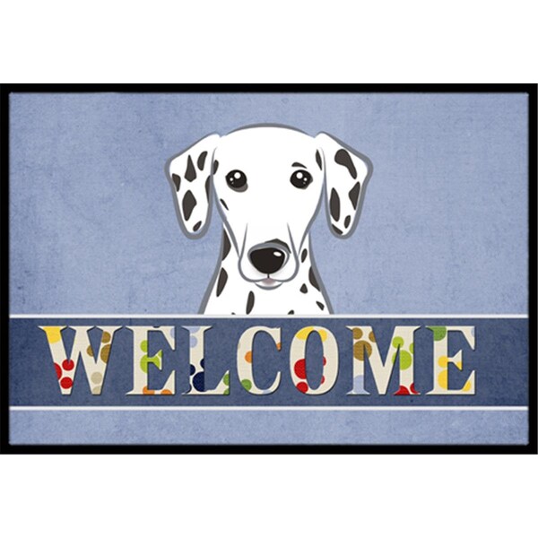 Micasa Dalmatian Welcome Indoor and Outdoor Mat, 18 x 27 in. - MI55599