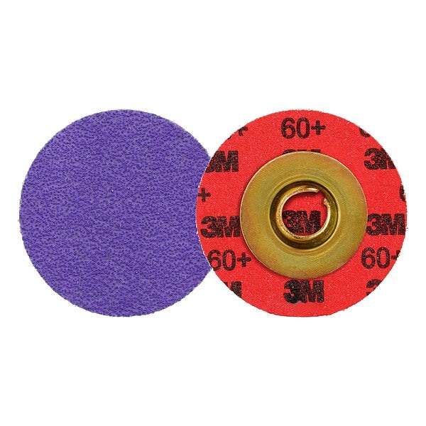 3M Cubitron Quick-Change Disc, Ceramic, 2 in Dia., PK50 - 7100331732
