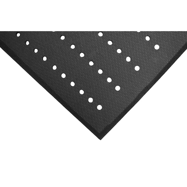 M A Matting Complete Comfort Mat with Holes, Black 2' x 3' - 496023900