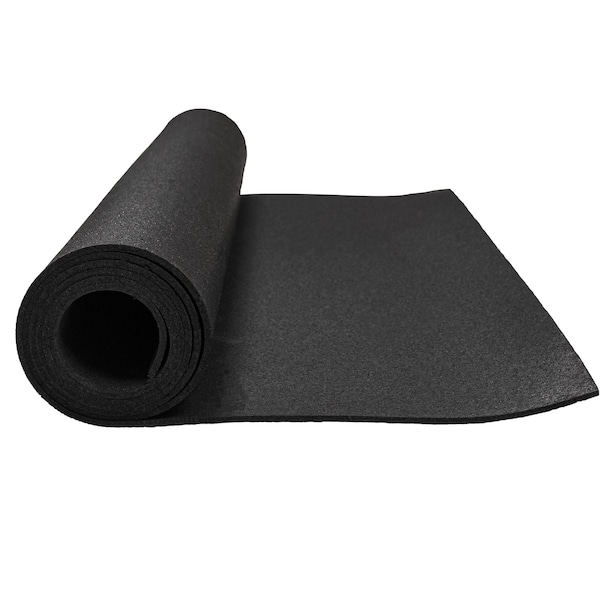 Msi Antifatigue Mat, 72 in L x 48 in W, 0.24 in Thickness, Black - ZOR-RM-0007