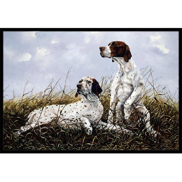 Carolines Treasures Carolines Treasures HMHE0011JMAT English Pointer by Michael Herring Indoor or Outdoor Mat; 24 x 36 - HMHE0011JMAT