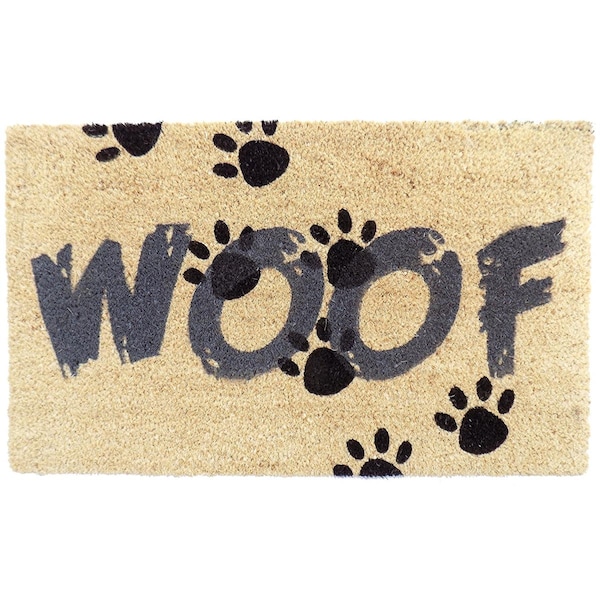 Imports Decor Woof Door Mat - 538PVC