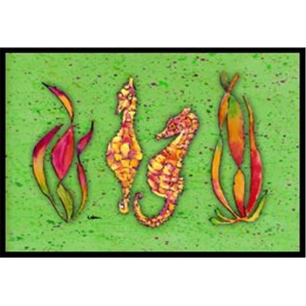 Carolines Treasures Seahorse Indoor Or Outdoor Doormat- 24 x 36 in. - 8565-JMAT