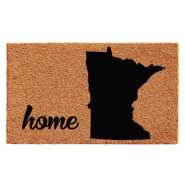 Calloway Mills Entrance Mat, Coir, Natural, Black - 102912436