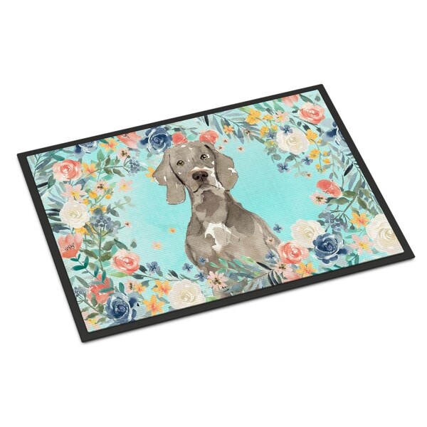 Carolines Treasures 18 x 27 in. Weimaraner Indoor or Outdoor Mat - CK3406MAT
