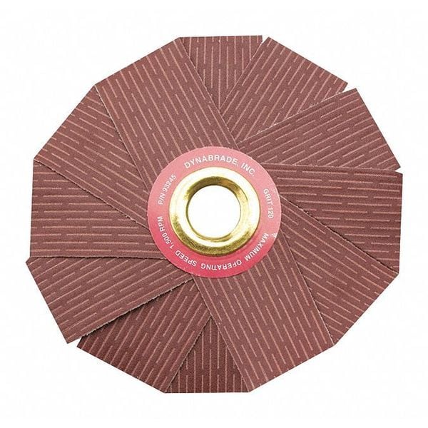 Dynabrade Sanding Star, 8" dia., 180G, AO, Abr-Mt - 93247