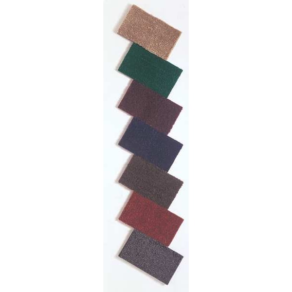 Notrax Entrance Mat, Polypropylene, 5/16 in Thick, Charcoal, 4 ft W x 6 ft L - 130S0046CH