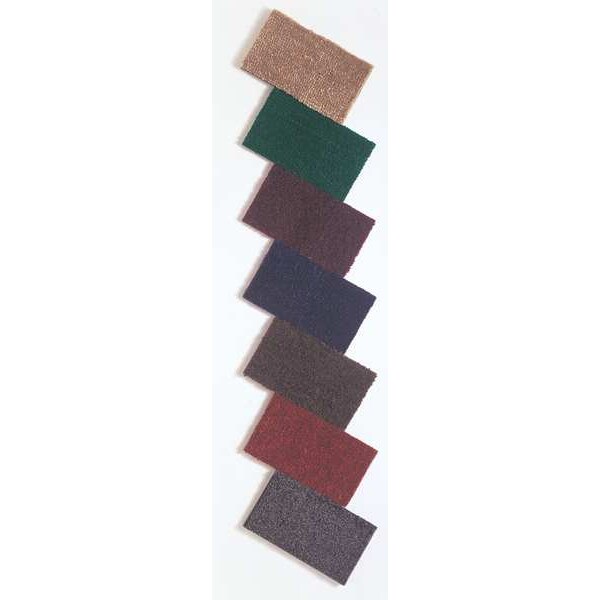 Notrax Entrance Mat, Polypropylene, 5/16 in Thick, Charcoal, 4 ft W x 6 ft L - 130S0046CH