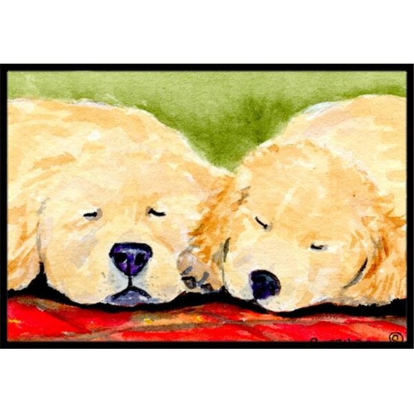 Carolines Treasures Carolines Treasures SS8902JMAT 24 x 36 in. Golden Retriever Doormat - SS8902JMAT