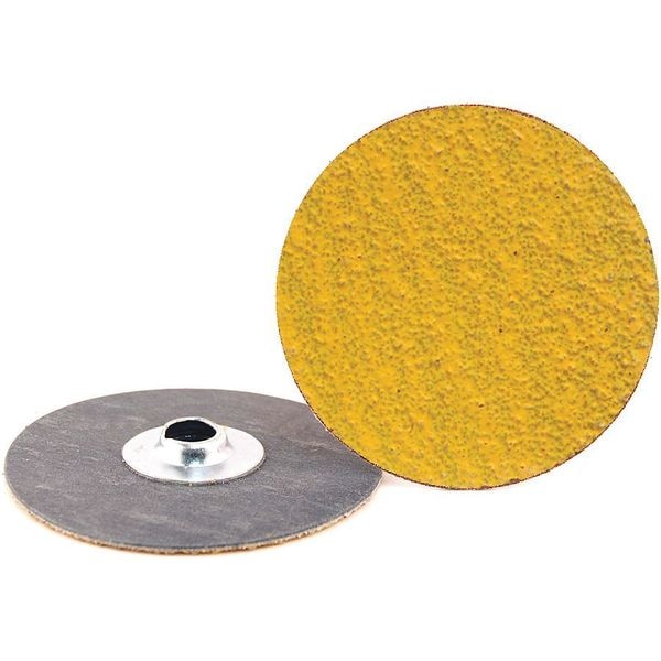 Arc Abrasives Quick Change Disc, 3in, 36 Grit, TS, PK50 - 71-31462K