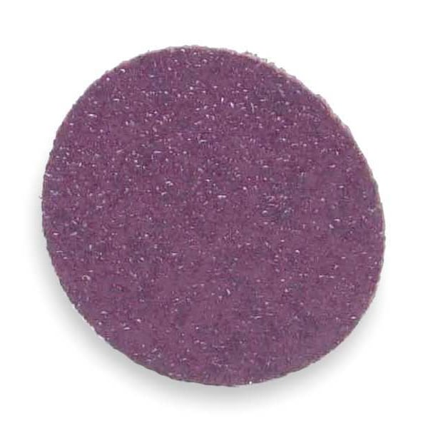 Norton Abrasives Qk Change Disc, AlO, 1-1/2in, 80G, TR, PK100 - 66261121013